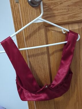 Windsor Satin Burgundy Bralette
